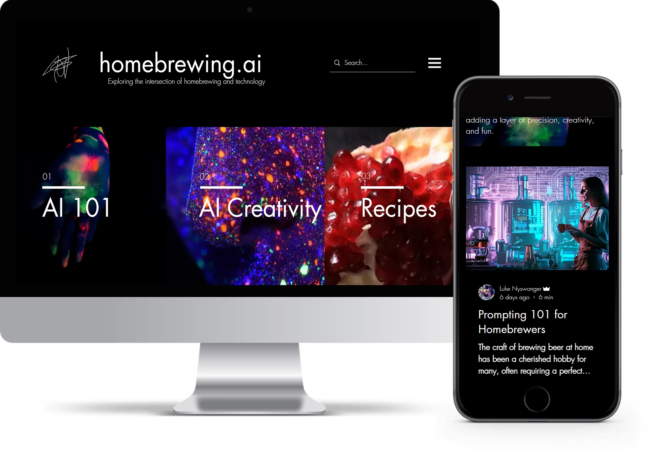 Homebrewing.ai: Teaching AI Through Craft project overview
