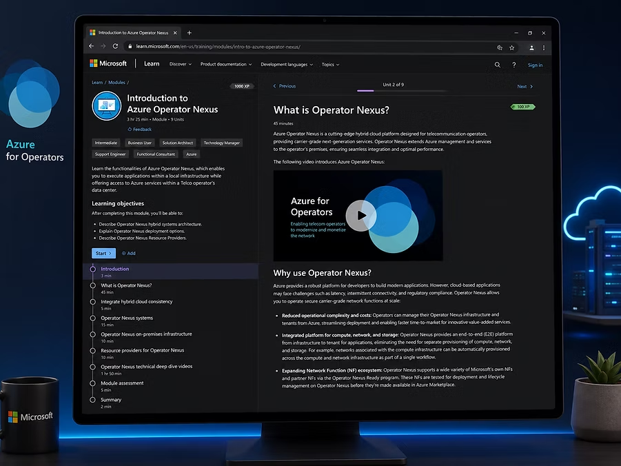 Designing a Microsoft Learn Module project preview
